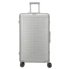 Reistrolleys|Reiskoffers>Travelite Next 4 Wheel Trunk L silver