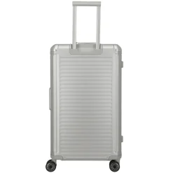 Reistrolleys|Reiskoffers>Travelite Next 4 Wheel Trunk L silver