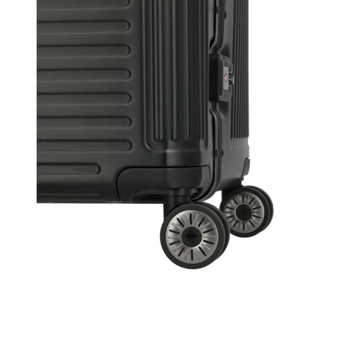 Reistrolleys|Reiskoffers>Travelite Next 4 Wheel Trunk L black