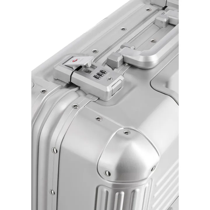 Handbagage Trolleys|Laptop Trolleys>Travelite Next Aluminium Business Wheeler silver