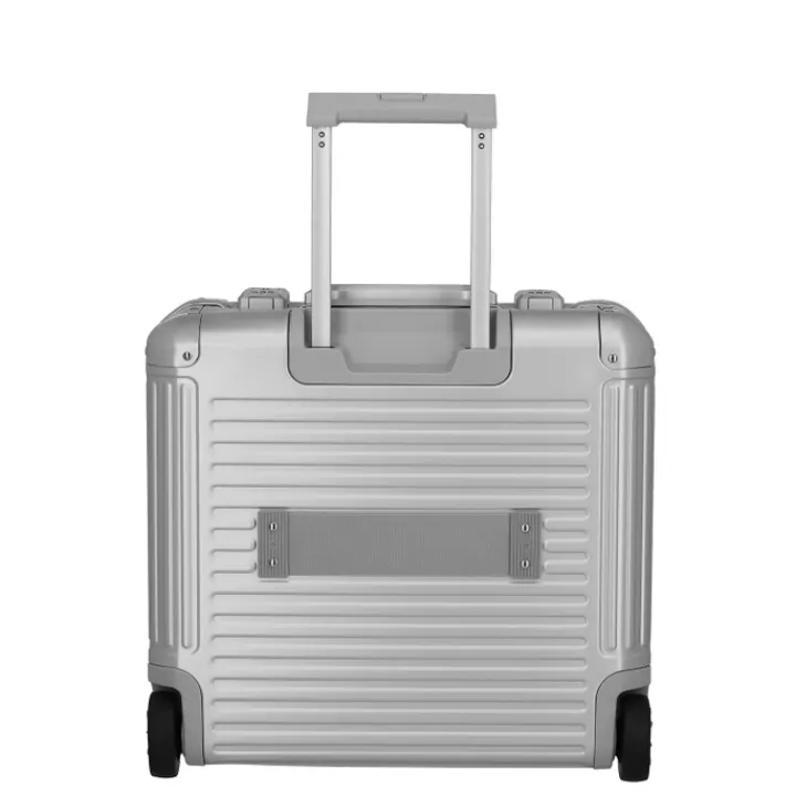 Handbagage Trolleys|Laptop Trolleys>Travelite Next Aluminium Business Wheeler silver