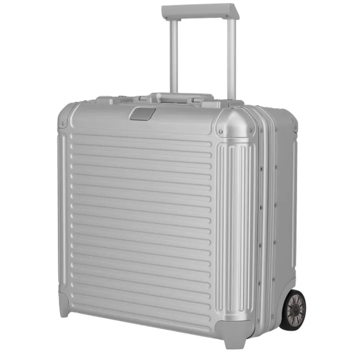 Handbagage Trolleys|Laptop Trolleys>Travelite Next Aluminium Business Wheeler silver