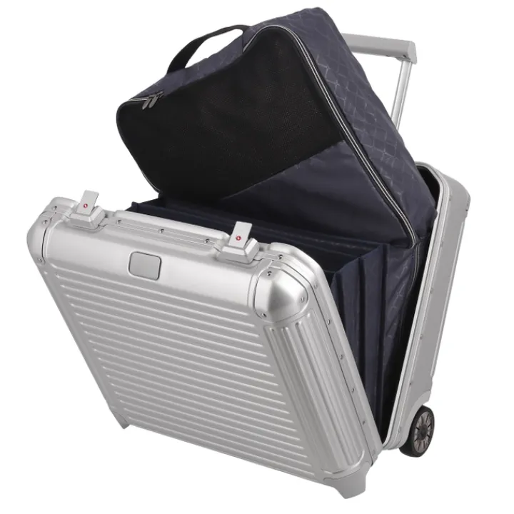 Handbagage Trolleys|Laptop Trolleys>Travelite Next Aluminium Business Wheeler silver