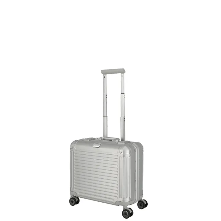 Handbagage Trolleys|Laptop Trolleys>Travelite Next 4W Business Wheeler silver