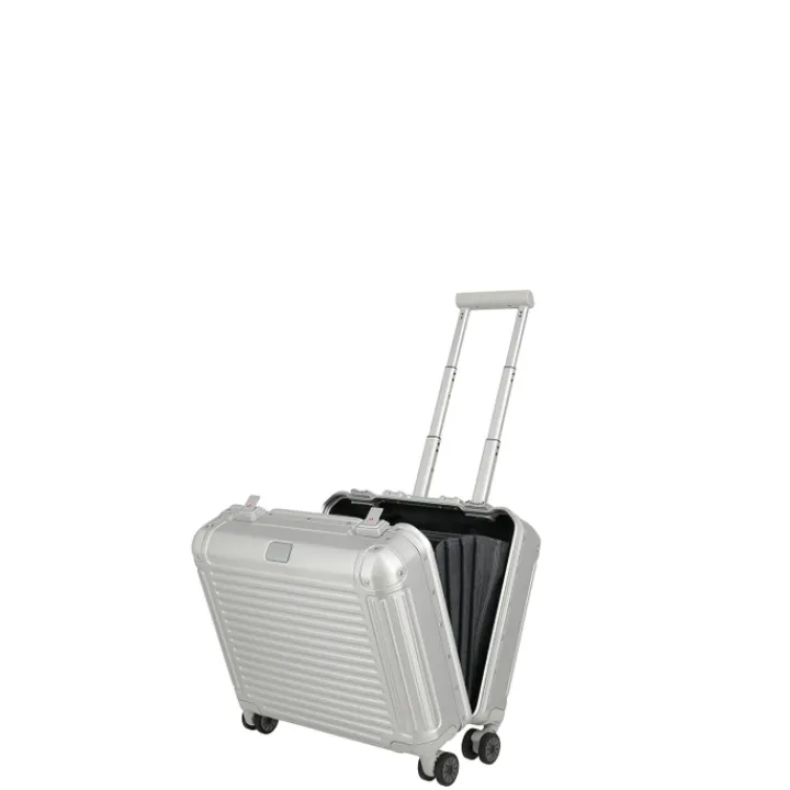 Handbagage Trolleys|Laptop Trolleys>Travelite Next 4W Business Wheeler silver