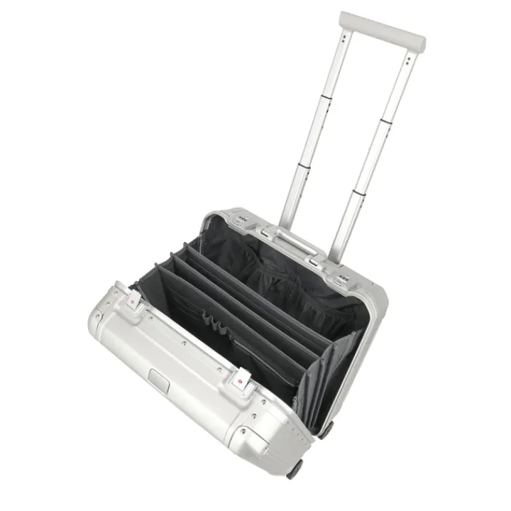 Handbagage Trolleys|Laptop Trolleys>Travelite Next 4W Business Wheeler silver