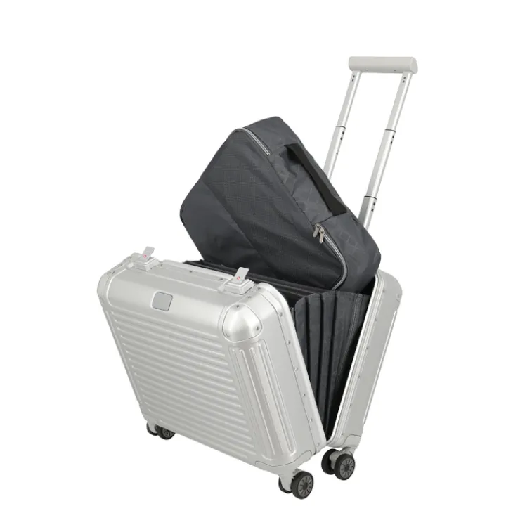 Handbagage Trolleys|Laptop Trolleys>Travelite Next 4W Business Wheeler silver