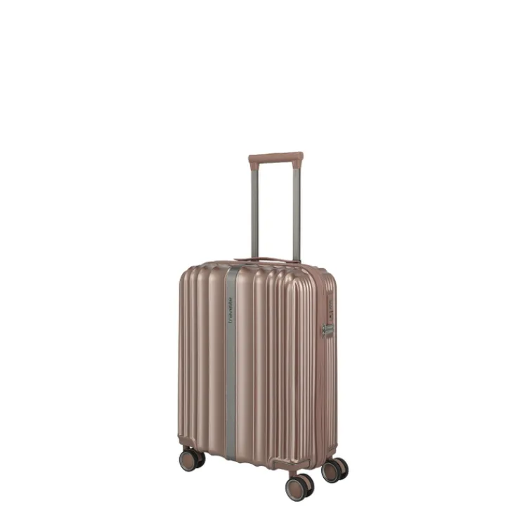 Transavia Trolleys|Ryanair Trolleys>Travelite Paros 4W Trolley S cappuchino