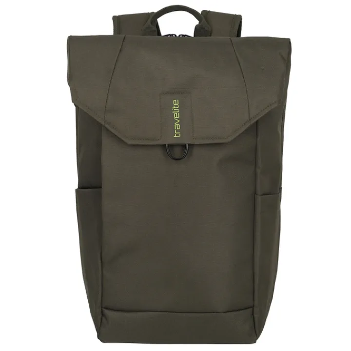 Daypack|15.6 Inch Laptoptassen>Travelite Pathway Backpack olive