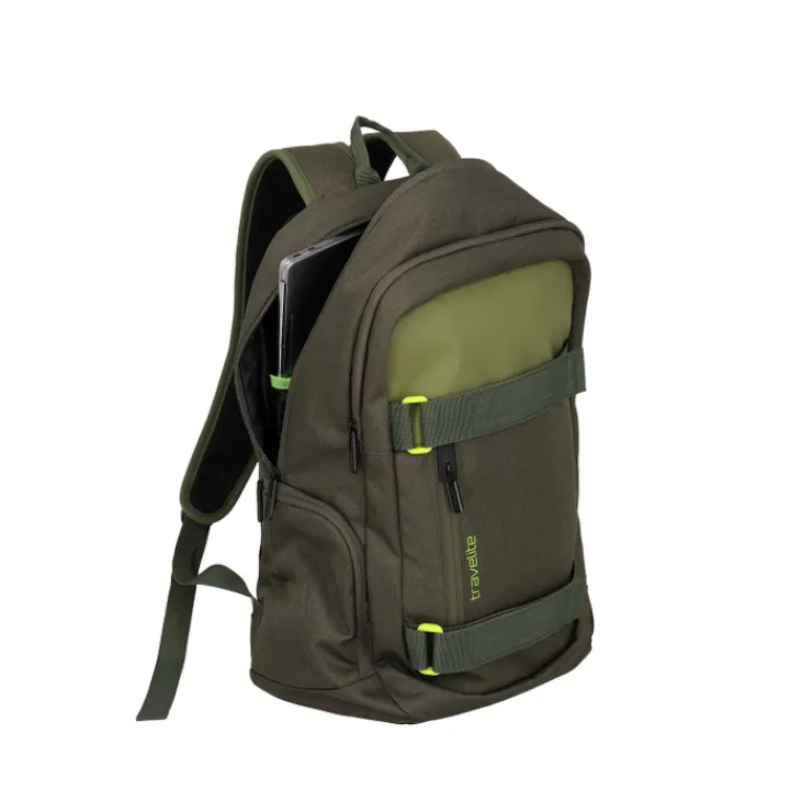 Heren Rugzakken|Dames Rugzakken>Travelite Pathway Backpack olive