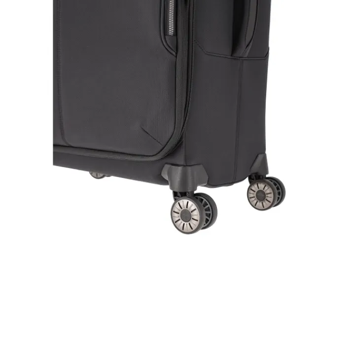 Reistrolleys|Reiskoffers>Travelite Priima 4w Trolley M Exp. black