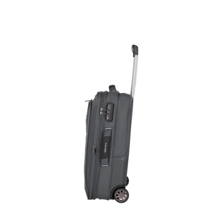 Transavia Trolleys|Ryanair Trolleys>Travelite Skaii 2 Wheel Hybrid Trolley S Expandable anthracite