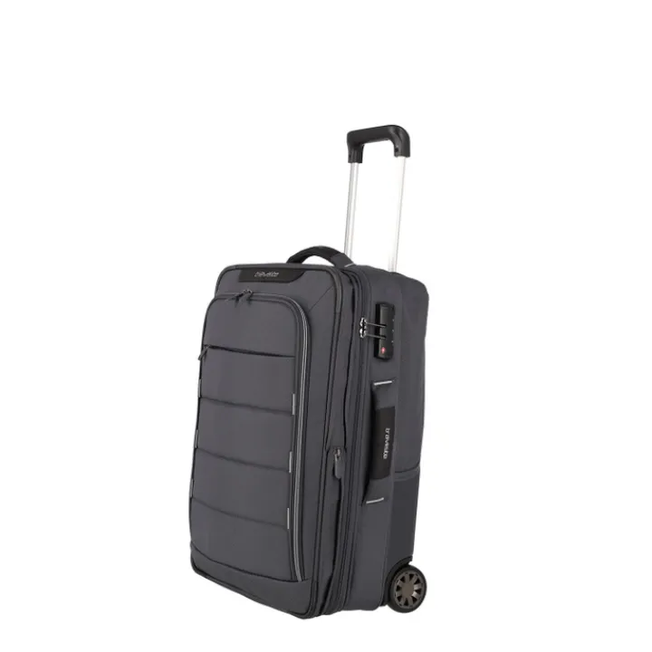 Transavia Trolleys|Ryanair Trolleys>Travelite Skaii 2 Wheel Hybrid Trolley S Expandable anthracite