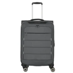 Reistrolleys|Reiskoffers>Travelite Skaii 4 Wheel Trolley M Expandable anthracite