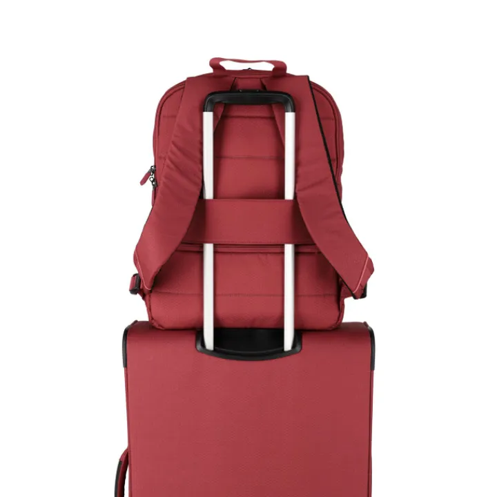 15.6 Inch Laptoptassen|Laptop Rugzakken>Travelite Skaii Backpack red