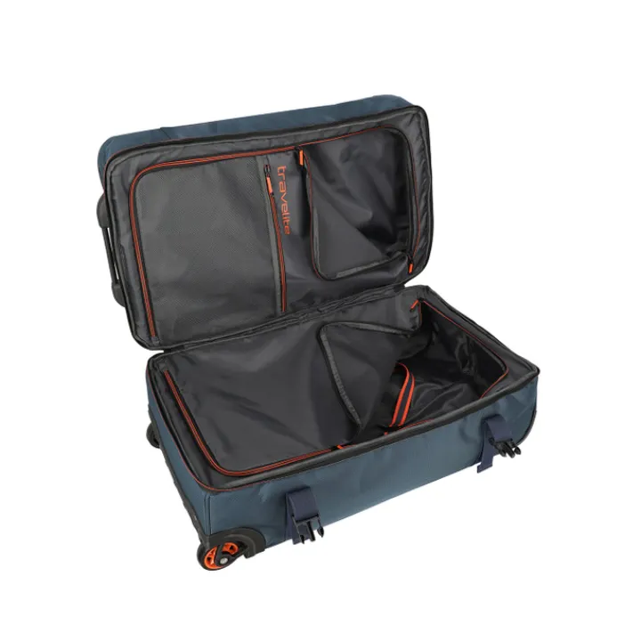 Heren Reistassen|Dames Reistassen>Travelite Tarifa Wheelbag/Doubledecker navy