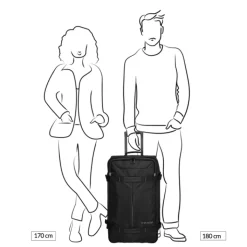 Heren Reistassen|Dames Reistassen>Travelite Tarifa Wheelbag/Doubledecker black