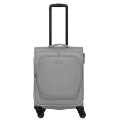 Transavia Trolleys|Ryanair Trolleys>Travelite Umbria 4 Wheel Cabin Trolley smoky grey