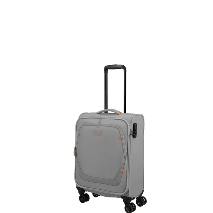 Transavia Trolleys|Ryanair Trolleys>Travelite Umbria 4 Wheel Cabin Trolley smoky grey