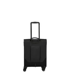 Transavia Trolleys|Ryanair Trolleys>Travelite Umbria 4 Wheel Cabin Trolley black