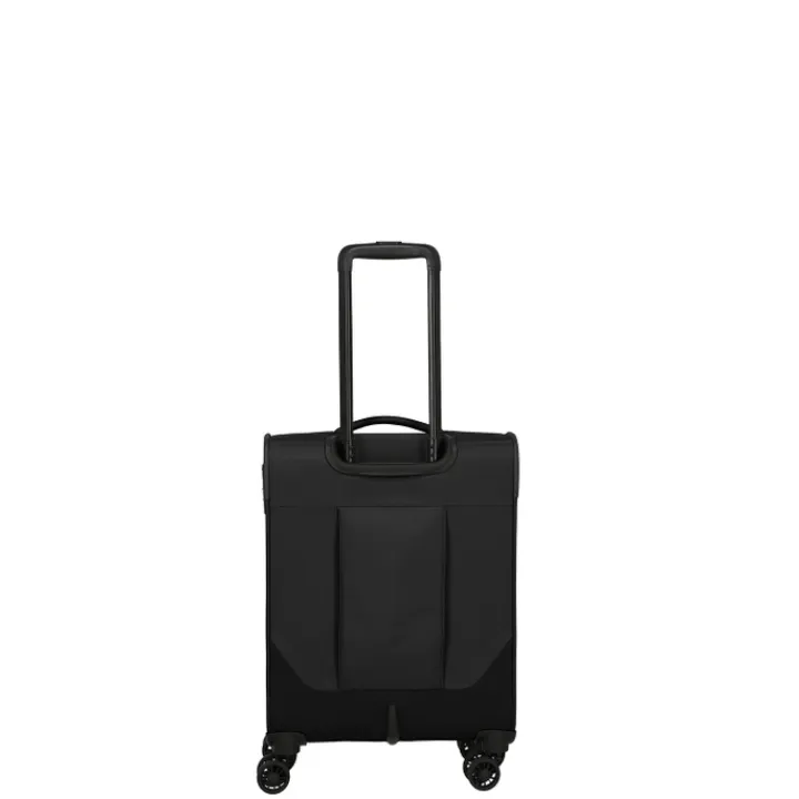 Transavia Trolleys|Ryanair Trolleys>Travelite Umbria 4 Wheel Cabin Trolley black