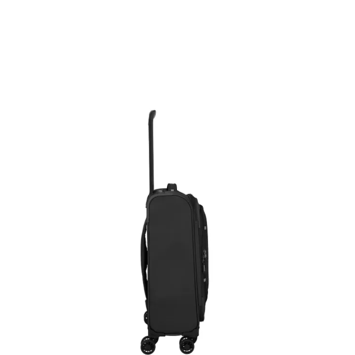 Transavia Trolleys|Ryanair Trolleys>Travelite Umbria 4 Wheel Cabin Trolley black