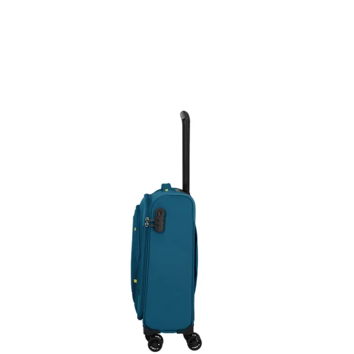 Transavia Trolleys|Ryanair Trolleys>Travelite Umbria 4 Wheel Cabin Trolley petrol