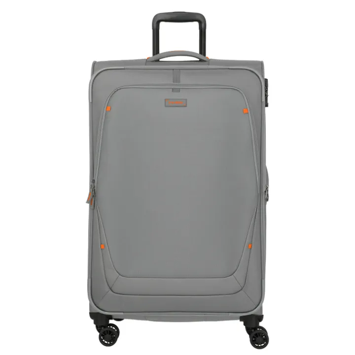 Reistrolleys|Reiskoffers>Travelite Umbria 4 Wheel Trolley L smoky grey