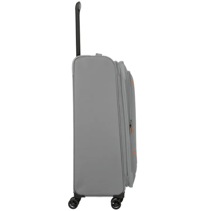 Reistrolleys|Reiskoffers>Travelite Umbria 4 Wheel Trolley L smoky grey