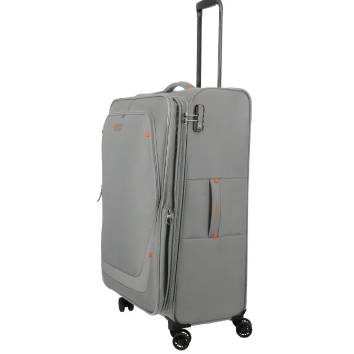 Reistrolleys|Reiskoffers>Travelite Umbria 4 Wheel Trolley L smoky grey