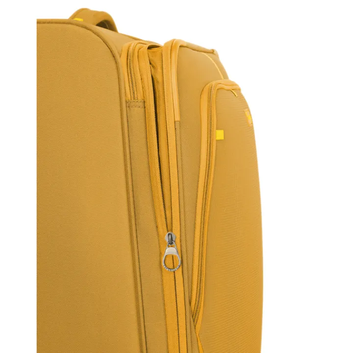 Reistrolleys|Reiskoffers>Travelite Umbria 4 Wheel Trolley L golden glow