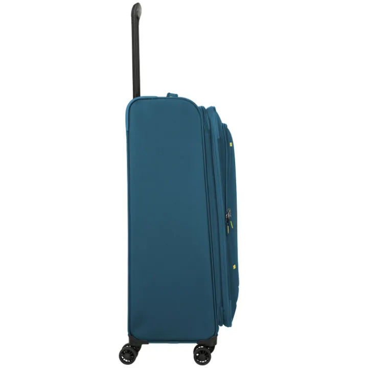 Reistrolleys|Reiskoffers>Travelite Umbria 4 Wheel Trolley L petrol