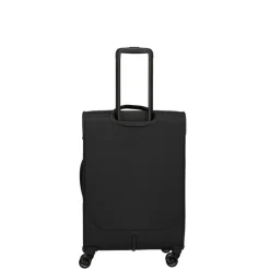 Reistrolleys|Reiskoffers>Travelite Umbria 4 Wheel Trolley M black