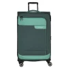 Reistrolleys|Reiskoffers>Travelite Viia 4 Wheel Trolley L Expandable green