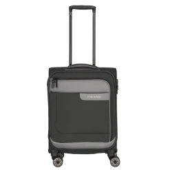 Transavia Trolleys|Handbagage Trolleys>Travelite Viia 4 Wheel Trolley S anthracite