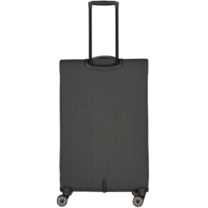 Reistrolleys|Reiskoffers>Travelite Viia 4 Wheel Trolley L Expandable anthracite