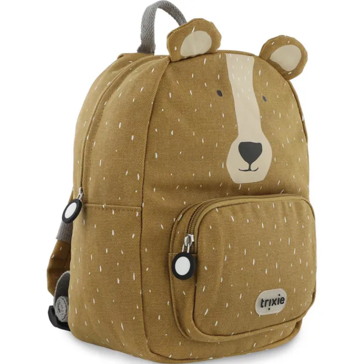 Mini Rugzakken|Kleine Rugzakken>Trixie Mr. Bear Bacpack brown