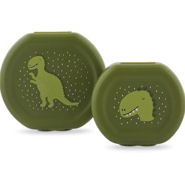 Lunchboxen>Trixie Mr. Dino Lunchbox 2pc green