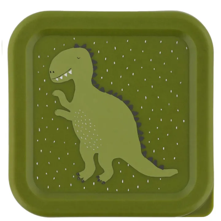 Lunchboxen>Trixie Mr. Dino Snackbox 3pc green