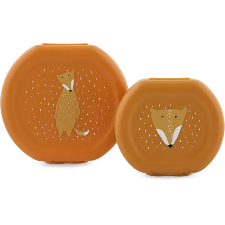 Lunchboxen>Trixie Mr. Fox Lunchbox 2pc orange