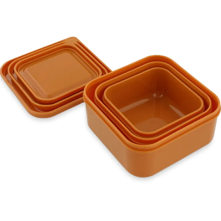 Lunchboxen>Trixie Mr. Fox Snackbox 3pc orange