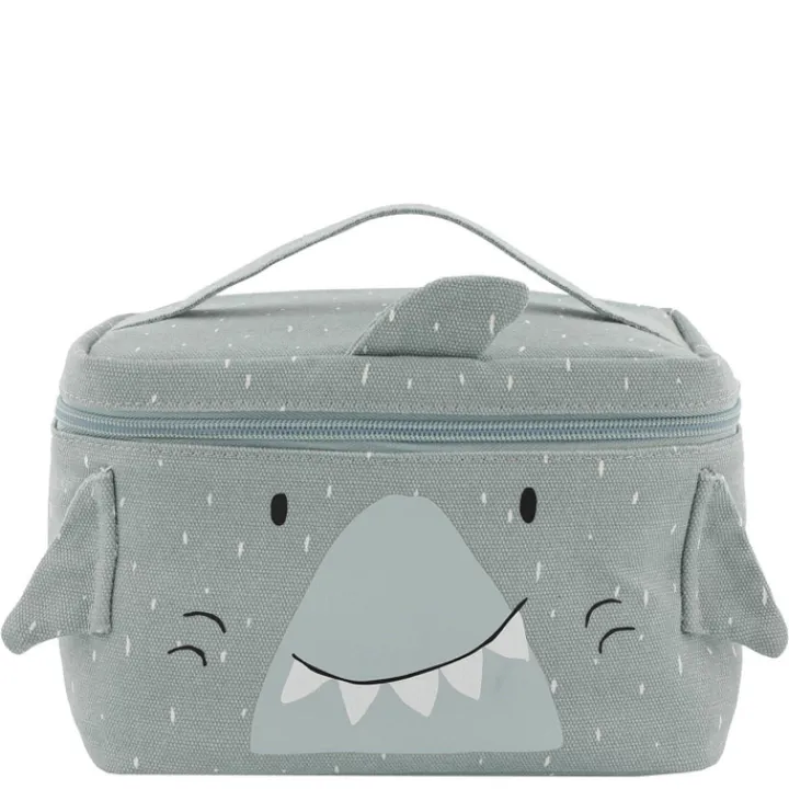 Lunchboxen|Koeltassen>Trixie Mr. Shark Coolbox light grey