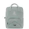 Peuter Rugzakken|Kinderrugzakken>Trixie Mr. Shark Large Backpack light grey