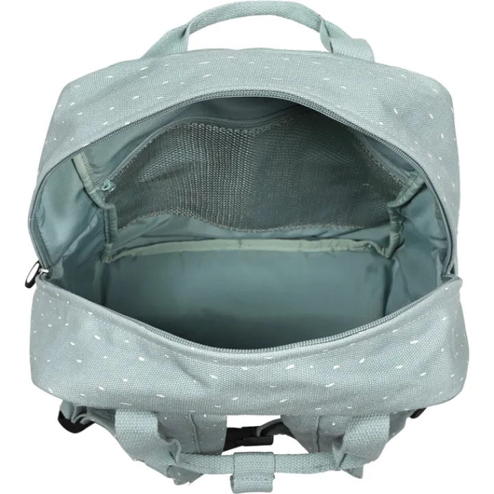 Peuter Rugzakken|Kinderrugzakken>Trixie Mr. Shark Large Backpack light grey