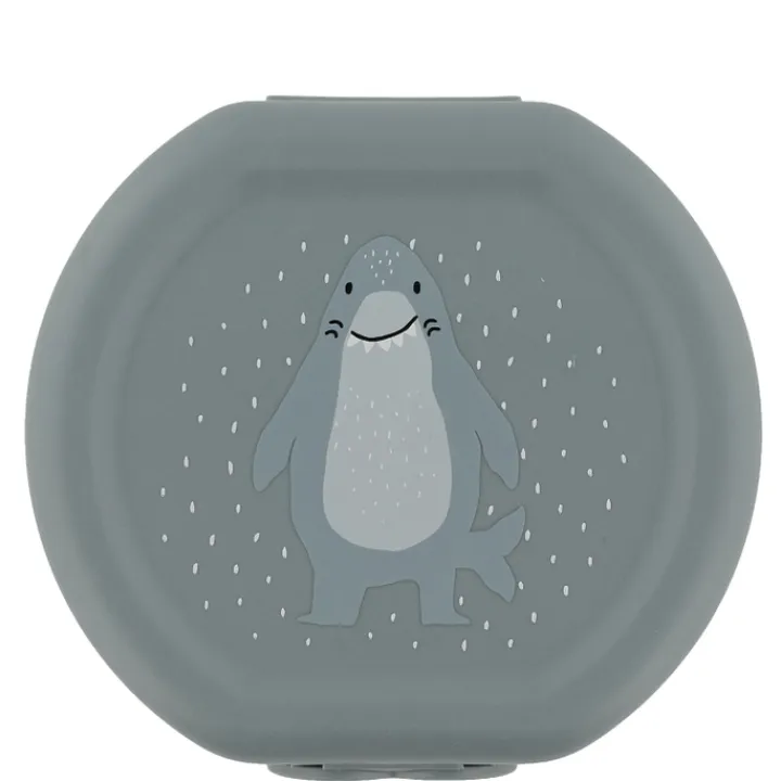 Lunchboxen>Trixie Mr. Shark Lunchbox 2pc light grey
