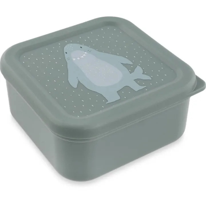 Lunchboxen>Trixie Mr. Shark Snackbox 3pc light grey