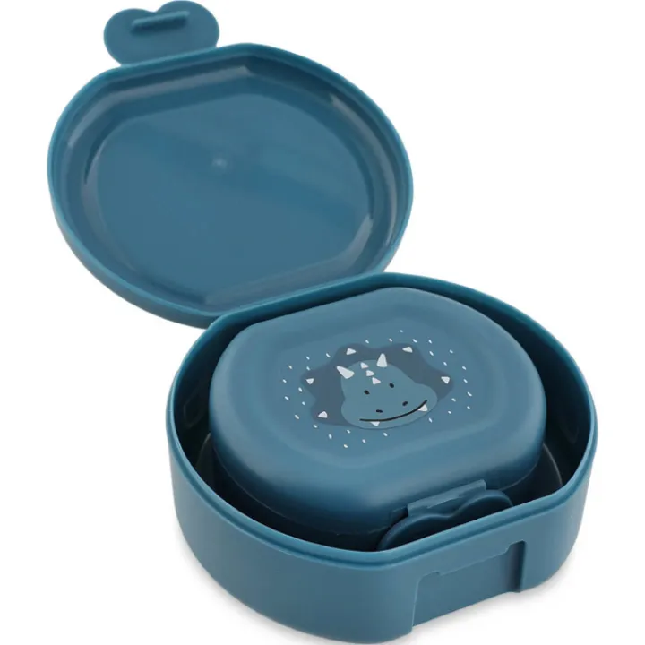 Lunchboxen>Trixie Mr. Triceratops Lunchbox 2pc dark blue