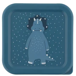 Lunchboxen>Trixie Mr. Triceratops Snackbox 3pc dark blue