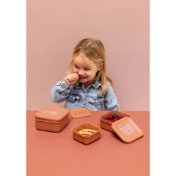 Lunchboxen>Trixie Mrs. Cat Snackbox 3pc old pink