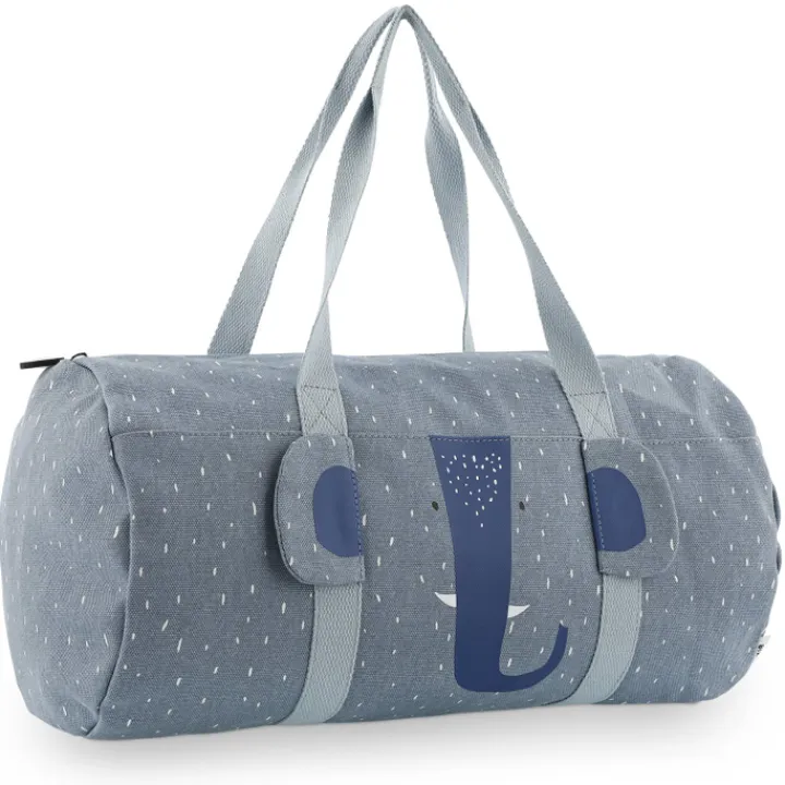 Kleine Reistassen|Handbagage Reistassen>Trixie Mrs. Elephant Weekend Bag light blue